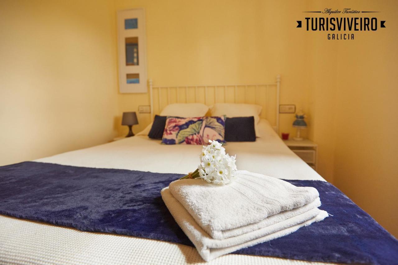 Casa En La Playa De Area Con Finca Privada Viveiro Exteriér fotografie