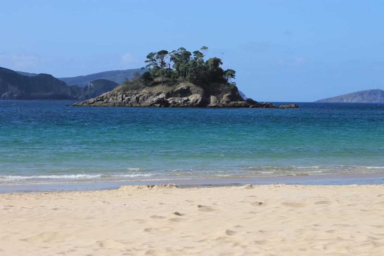 Casa En La Playa De Area Con Finca Privada Viveiro Exteriér fotografie