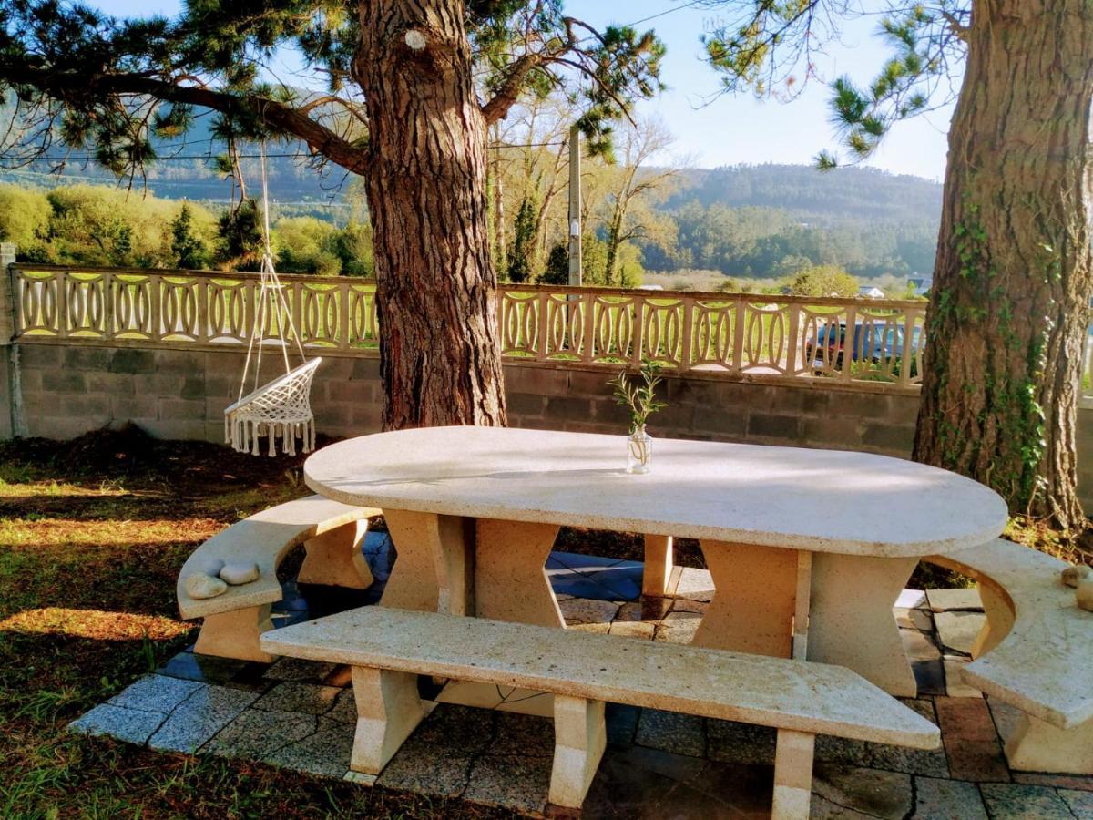 Casa En La Playa De Area Con Finca Privada Viveiro Exteriér fotografie